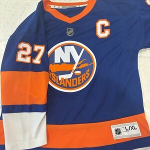 Kids New York Islanders Jersey, Anders Lee NHL official. Games, spirit day wear